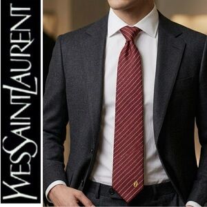 🆕 Yves Saint Laurent Silk Tie